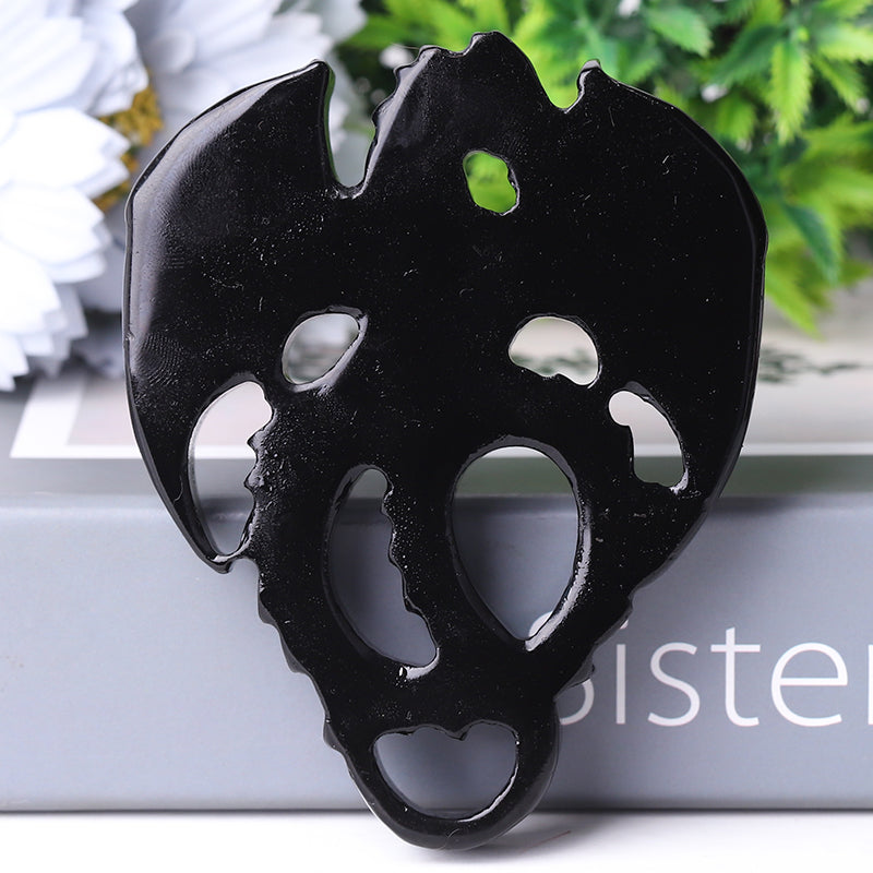 4-Inch Crystal Dragon Carvings | Healing Crystal Figurines