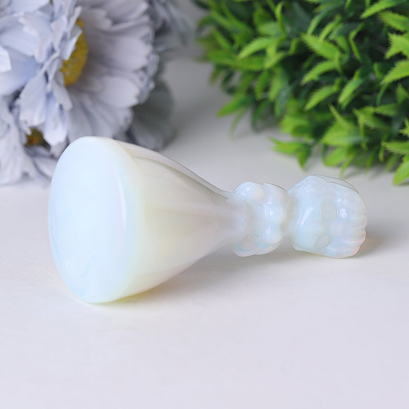 4-Inch Opalite Princess Crystal Figurine for Decoration