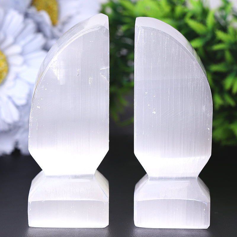 4 Inch Selenite Obelisk Crystal Point for Meditation