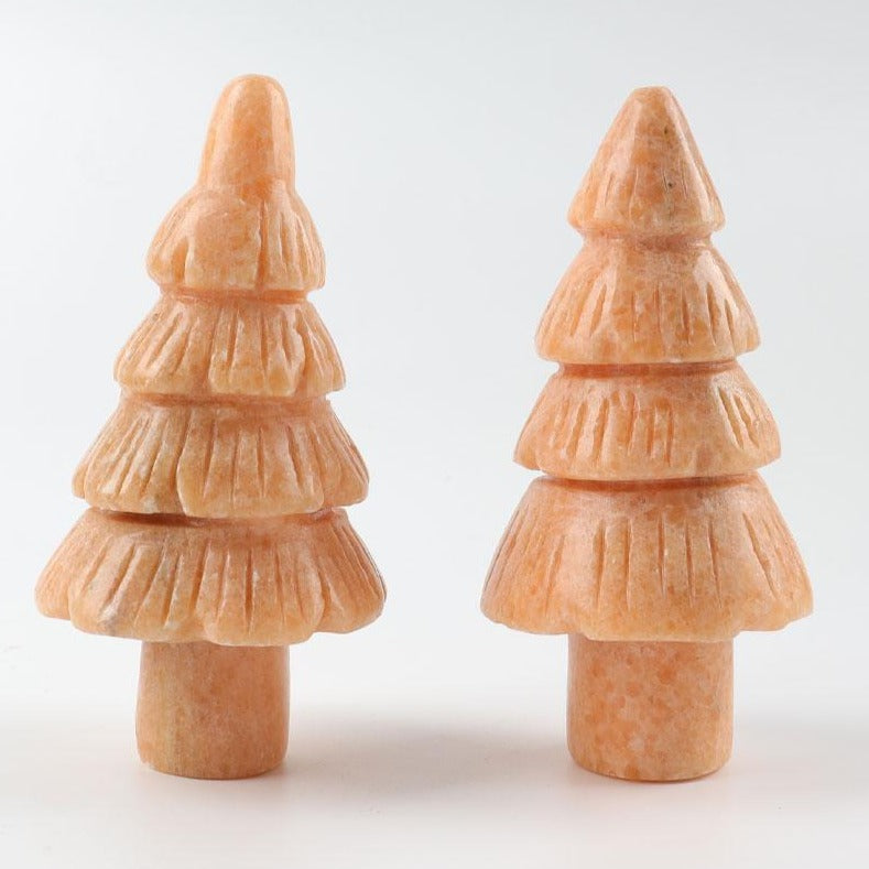 4-inch Yellow Jade Crystal Tree for Home Decor