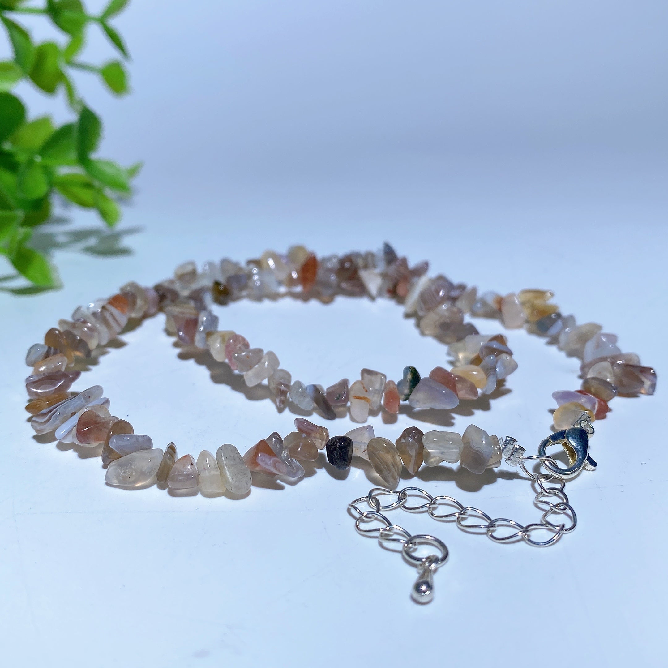 40cm Mixed Crystal Chips Spiritual Healing Necklace