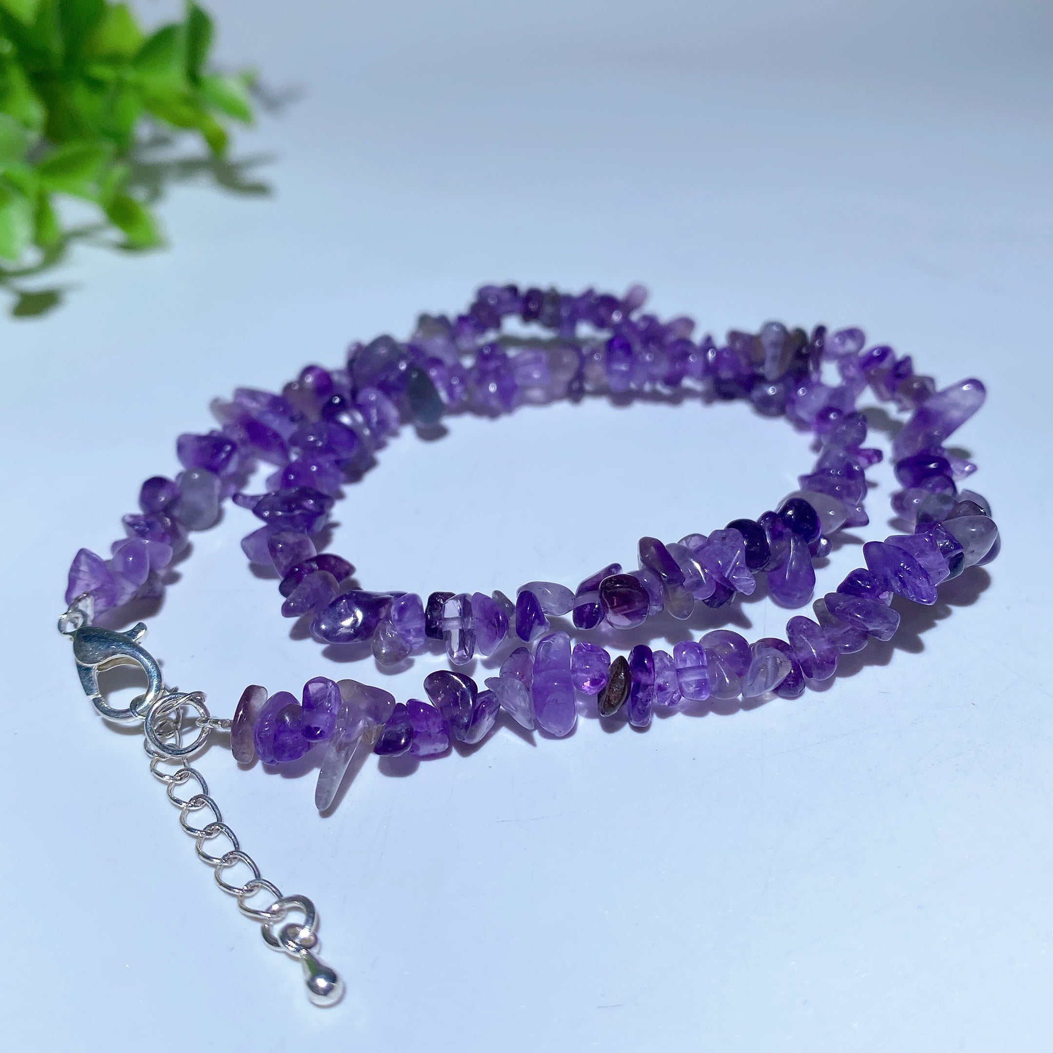 40cm Mixed Crystal Chips Spiritual Healing Necklace