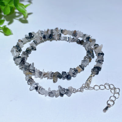 40cm Mixed Crystal Chips Spiritual Healing Necklace
