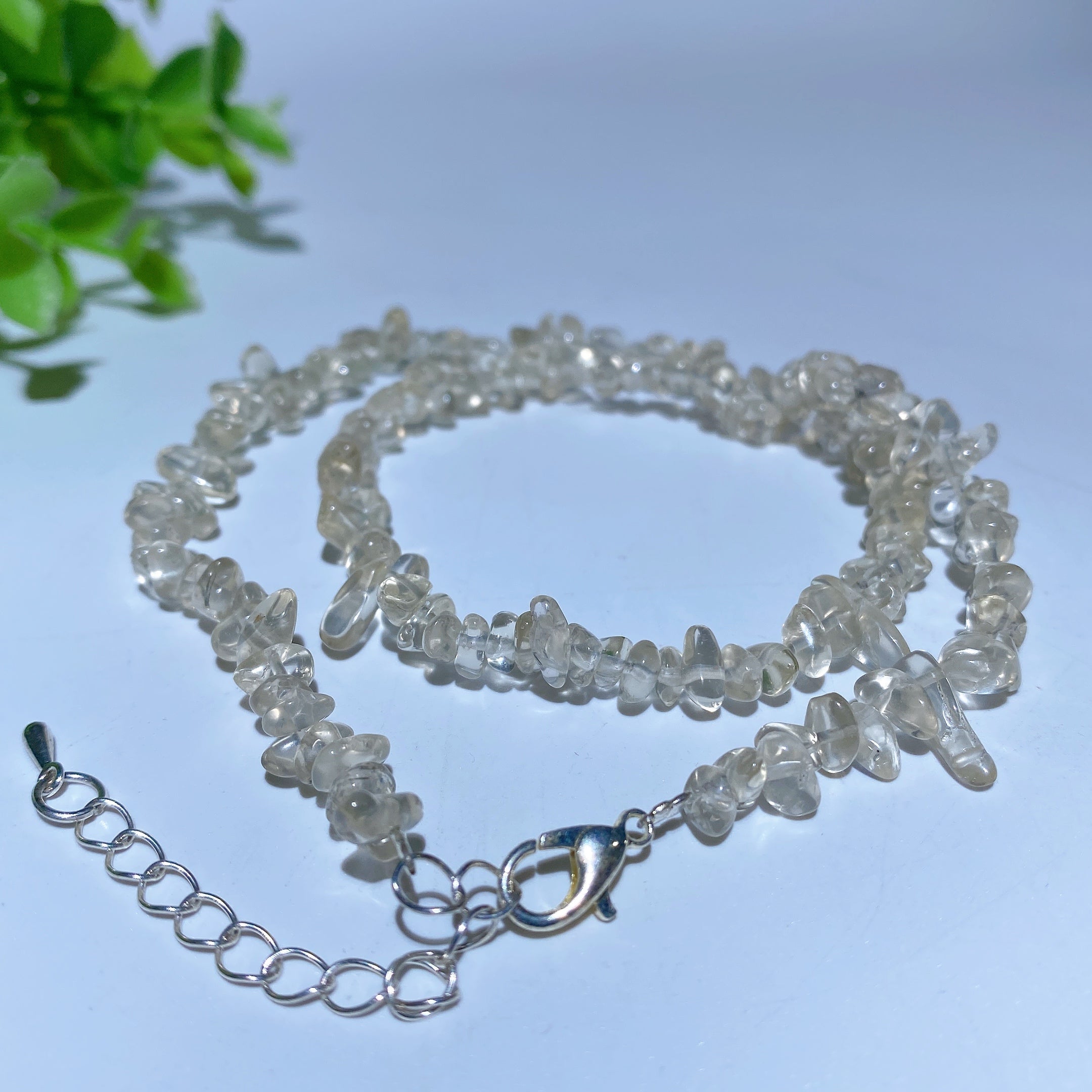 40cm Mixed Crystal Chips Spiritual Healing Necklace