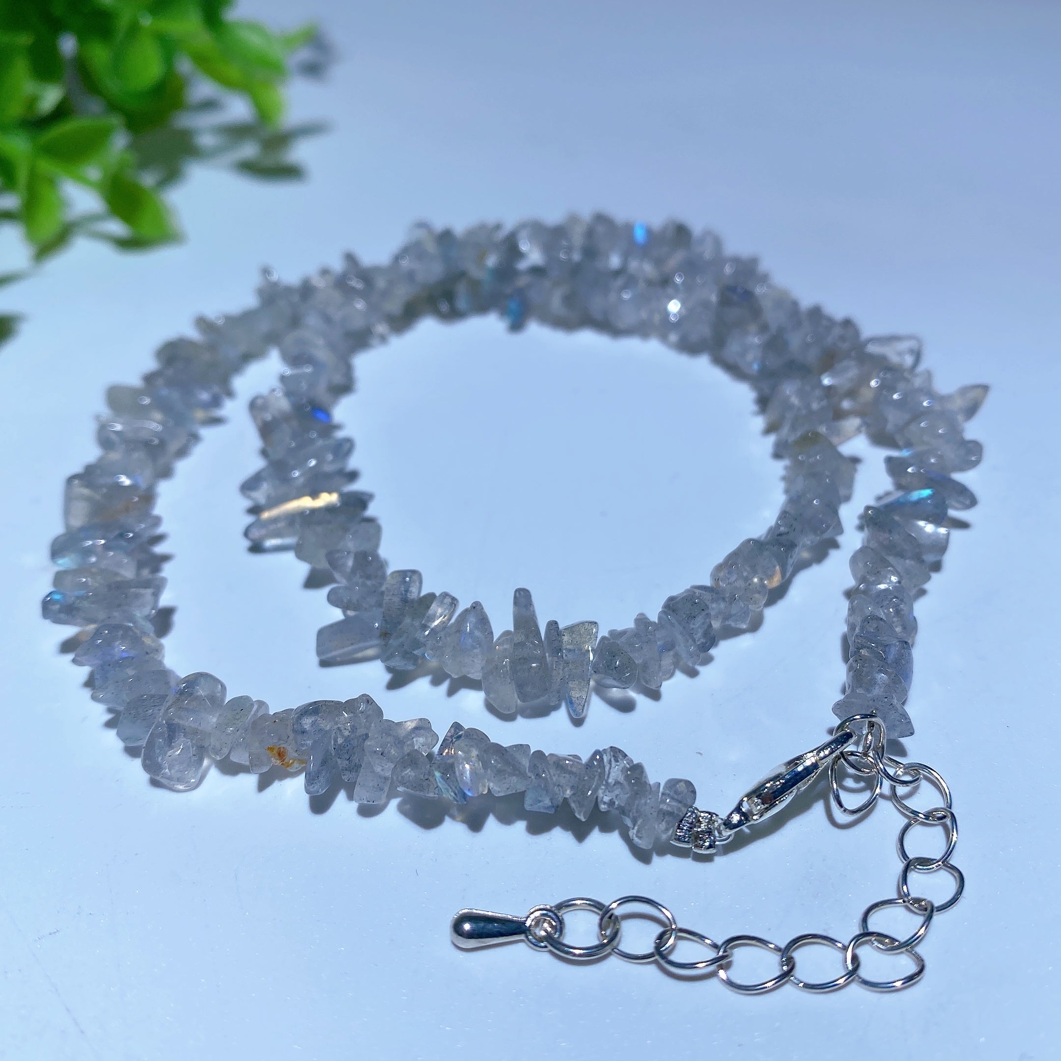 40cm Mixed Crystal Chips Spiritual Healing Necklace