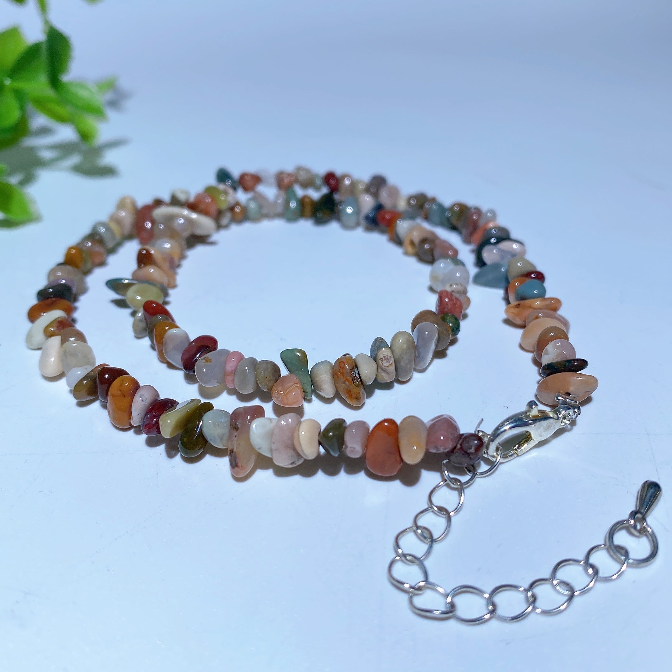 40cm Mixed Crystal Chips Spiritual Healing Necklace
