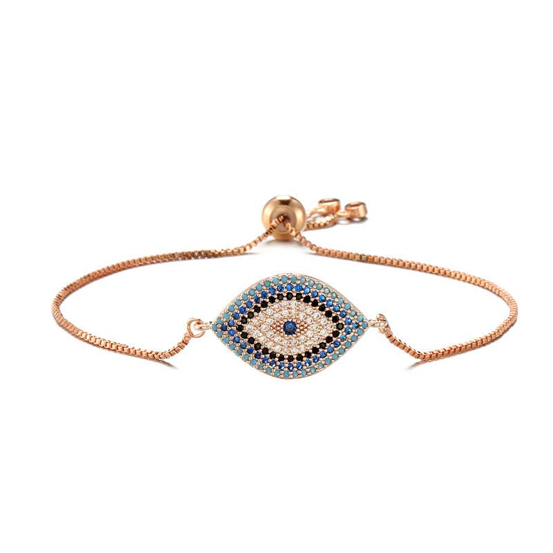 Copper Evil Eye Protection Bracelet | Adjustable Healing