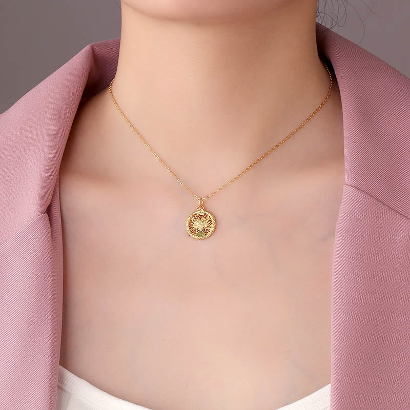 Hetian Jade Dragon Protection Necklace | Strength & Success