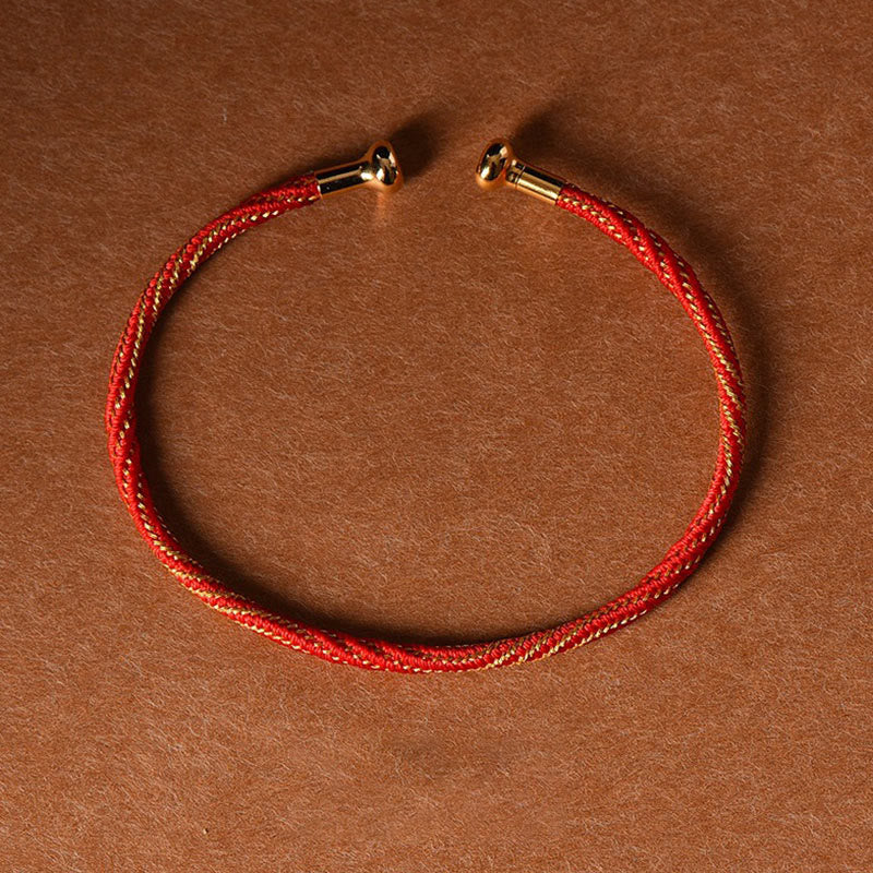 Handmade Red String Luck Bracelets for Spiritual Protection