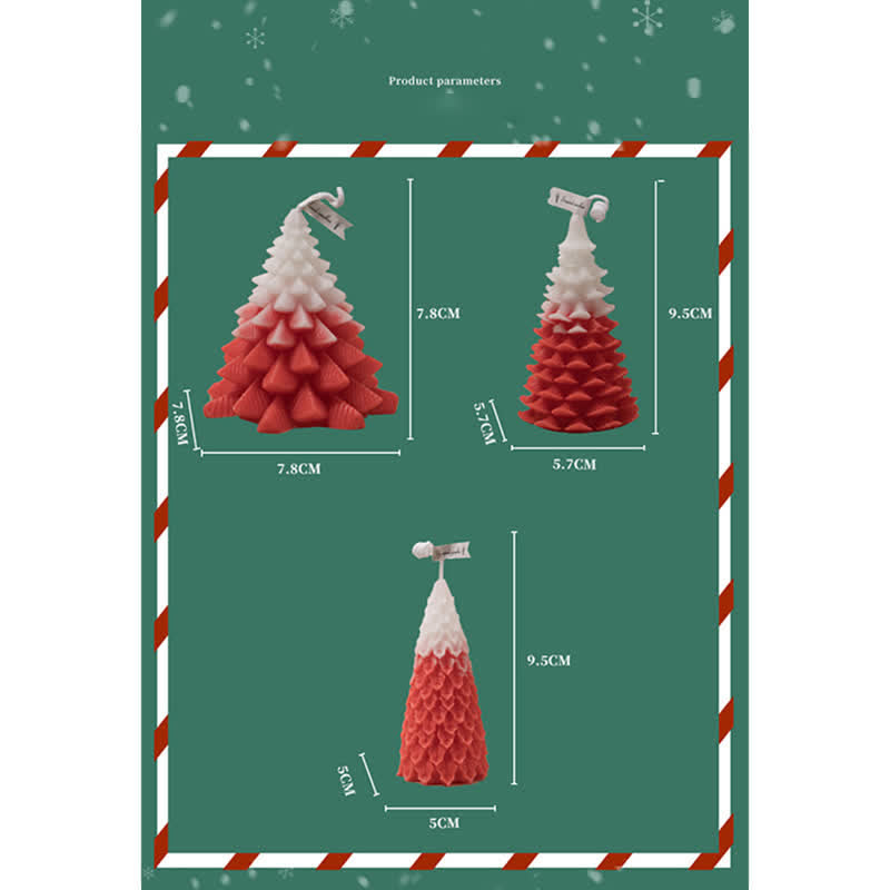 Christmas Tree Scented Soy Wax Candle for Spiritual Cleansing