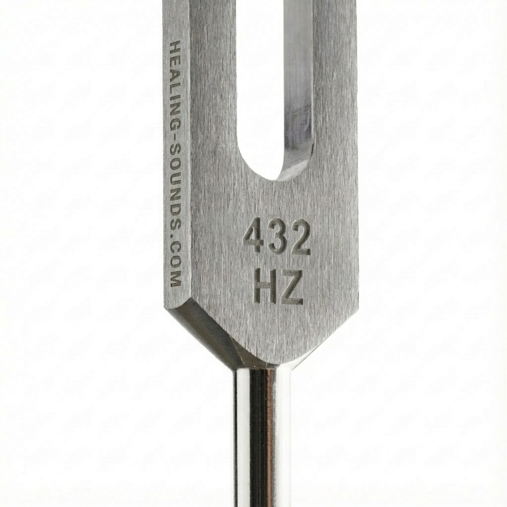 432 Hz Tuning Fork for Healing Therapy - Natural Frequency