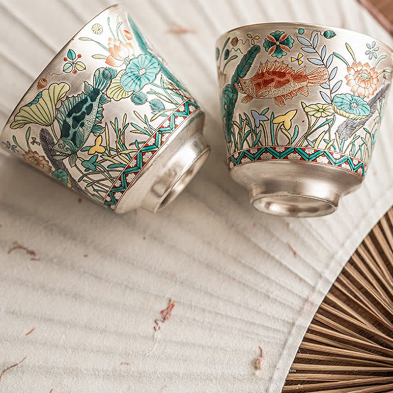 45ml Chinese Ceramic Tea Cup with Gift Box for Gongfu Ceremony