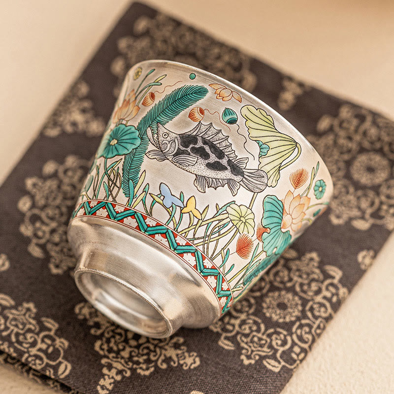 45ml Chinese Ceramic Tea Cup with Gift Box for Gongfu Ceremony