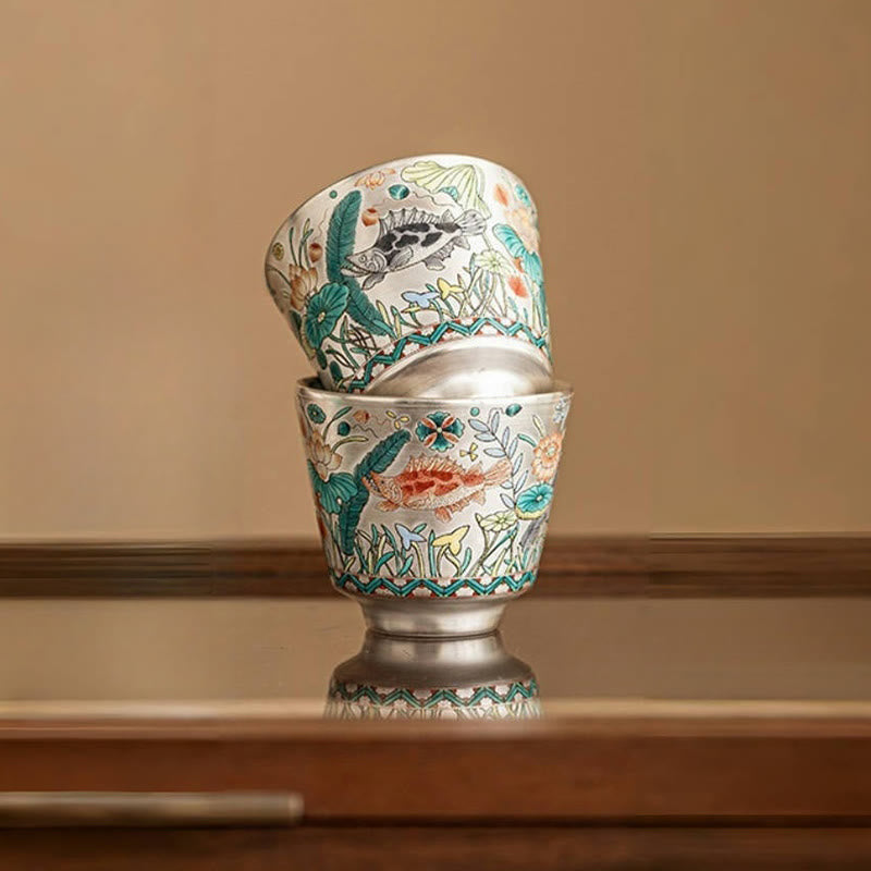 45ml Chinese Ceramic Tea Cup with Gift Box for Gongfu Ceremony