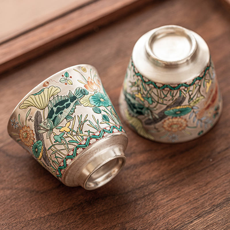 45ml Chinese Ceramic Tea Cup with Gift Box for Gongfu Ceremony