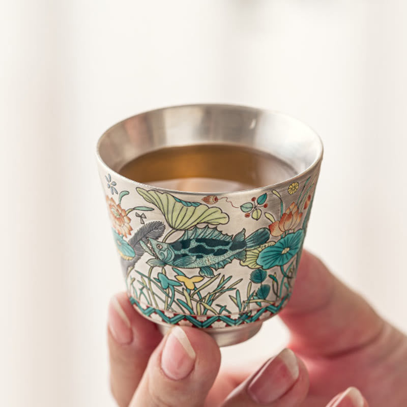 45ml Chinese Ceramic Tea Cup with Gift Box for Gongfu Ceremony