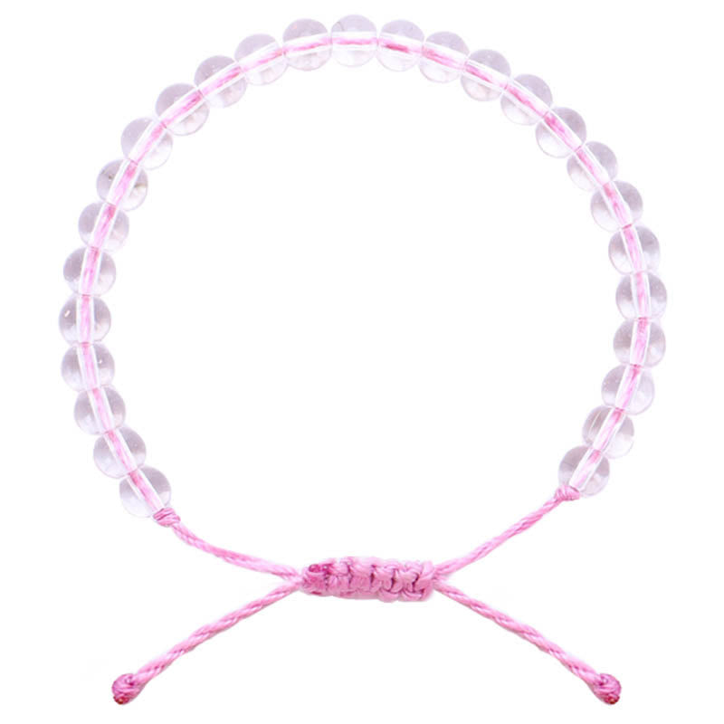 Adjustable Handmade Glass Beads Spiritual Bracelet