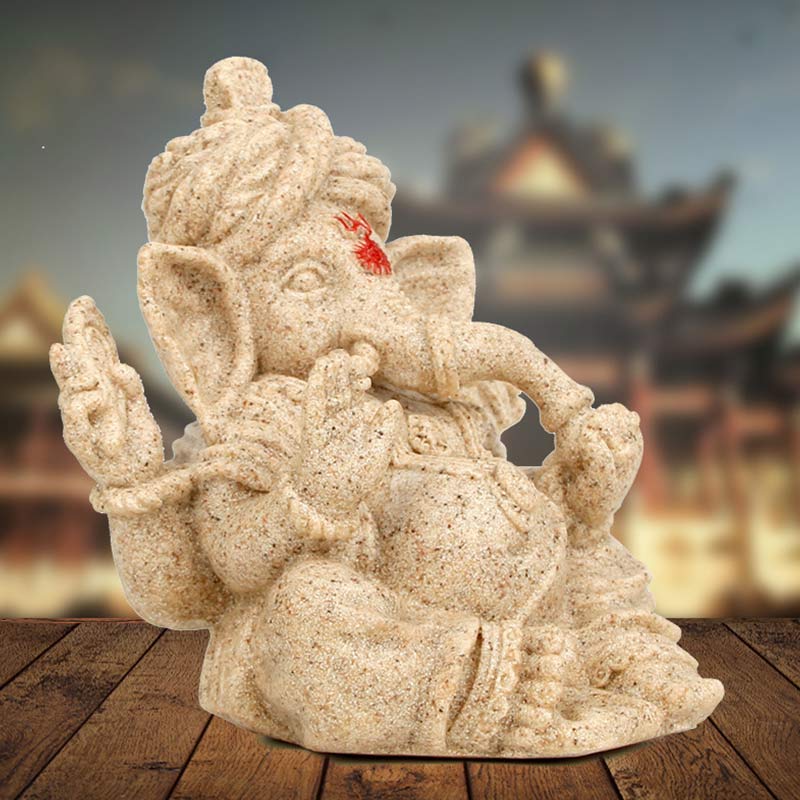 Ganesh Elephant God Statue 4.5in | Home Transformation Decor