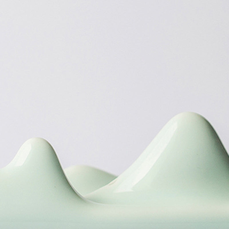 Mountain Cloud Ceramic Incense Holder for Meditation Balance