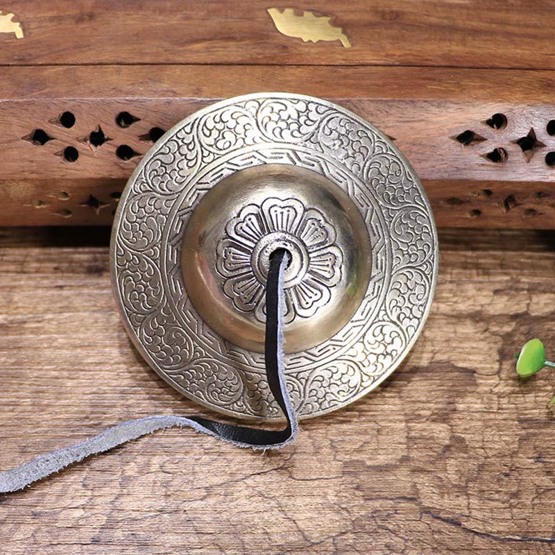 Copper Tingsha Bell with Six True Words | Meditation Tool