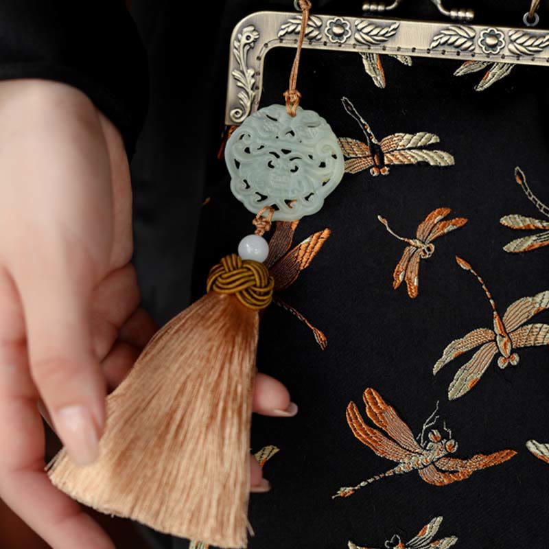 Small Dragonfly Metal Chain Crossbody Bag | Yoga Bags