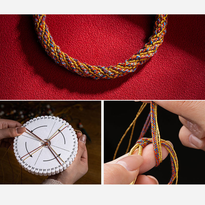 Multicolored Om Mani Padme Hum Tibetan Bracelet for Spiritual Well-Being