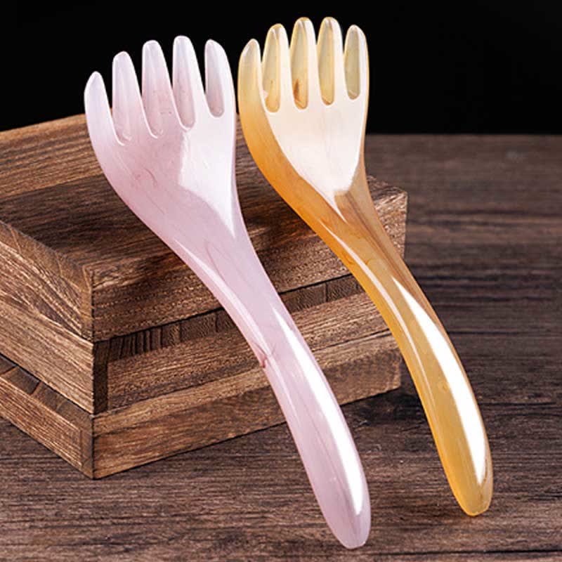 Resin Gua Sha Massage Comb for Skin Elasticity & Healing