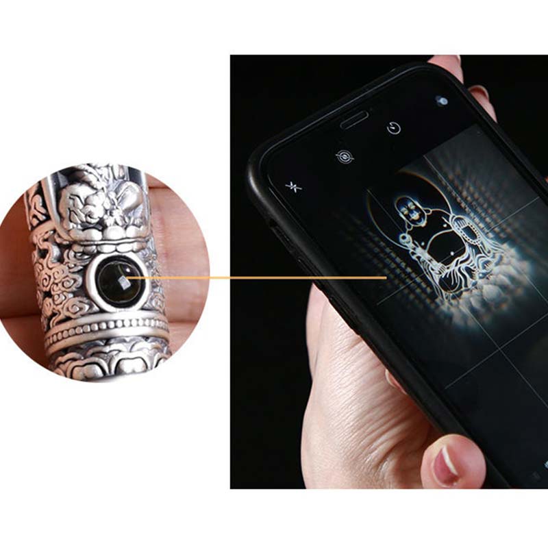 Chinese Zodiac Natal Buddha Projection Necklace