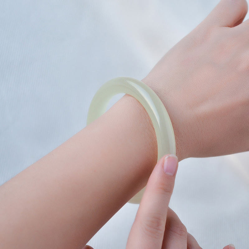 Afghanistan Jade Abundance Cuff Bracelet 54-56mm