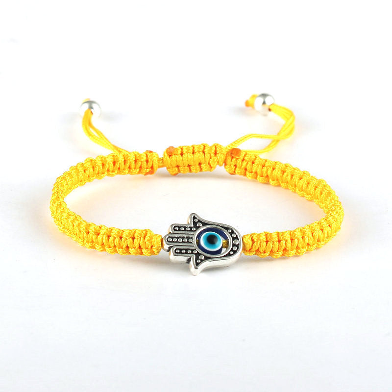 Handmade Hamsa Symbol Protection Bracelet | Luck & Faith
