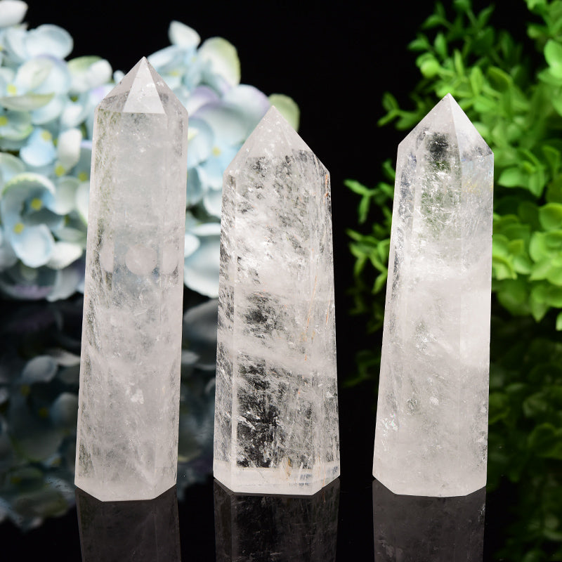 5.0-5.5 inch Clear Quartz Crystal Tower for Healing