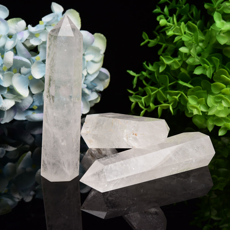 5.0-5.5 inch Clear Quartz Crystal Tower for Healing