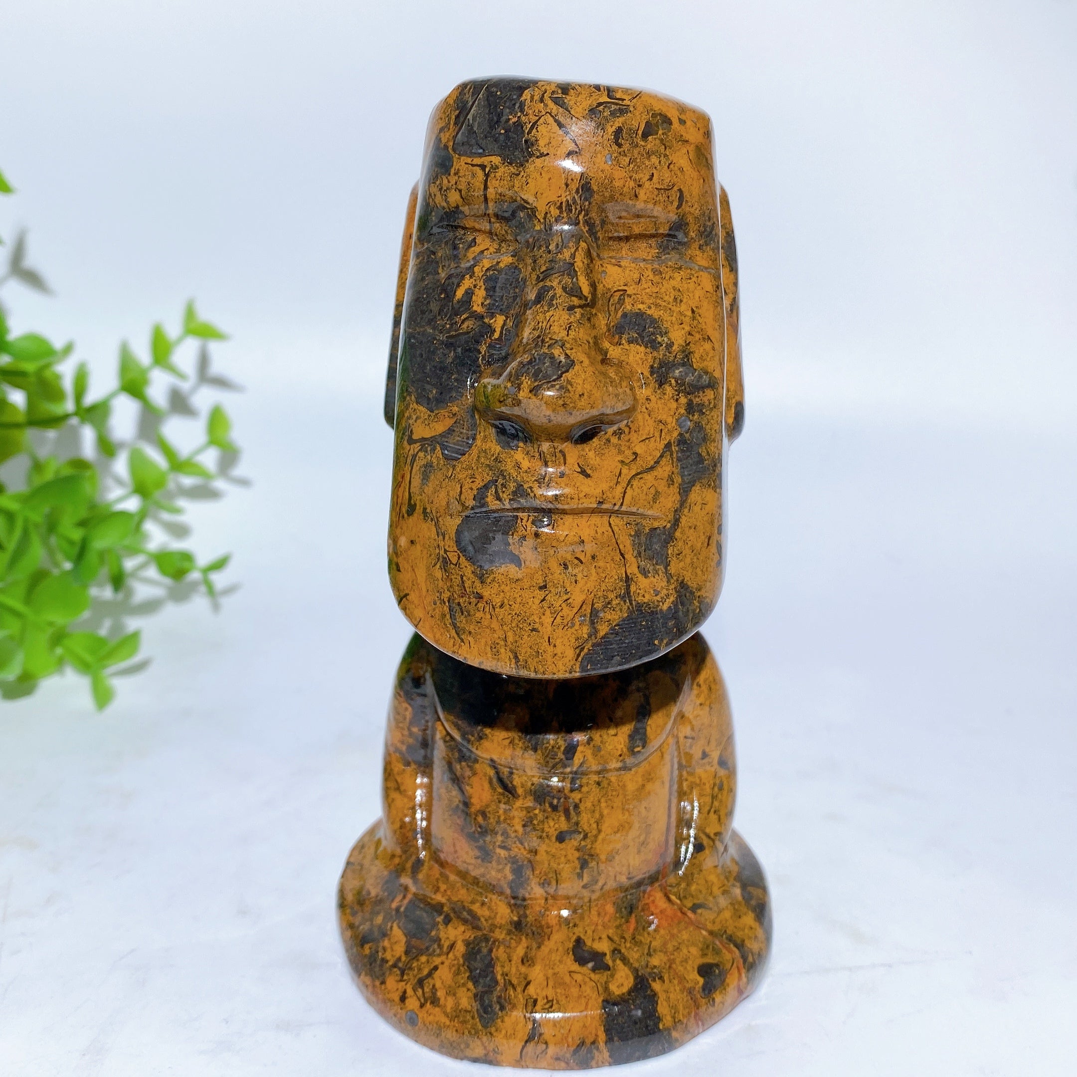 5.2inch Picasso Stone Moai Spiritual Statue
