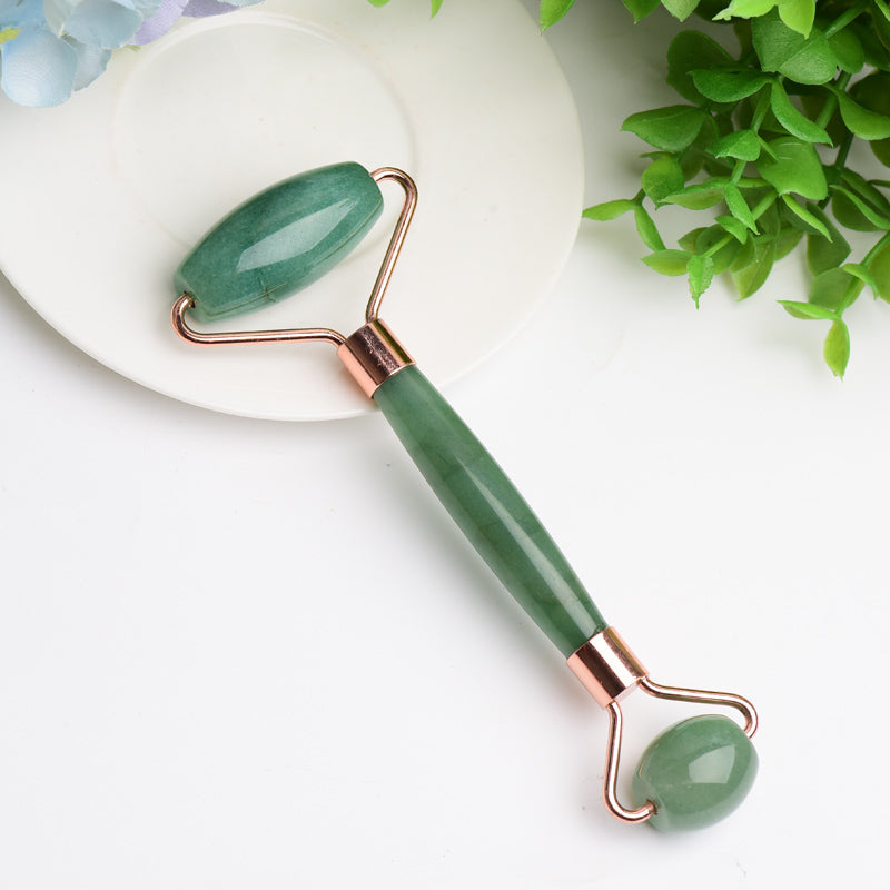 5.6 Inch Crystal Facial Roller for Healing & Massage