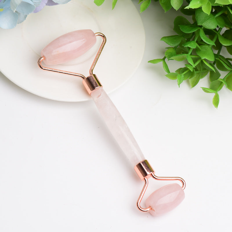 5.6 Inch Crystal Facial Roller for Healing & Massage
