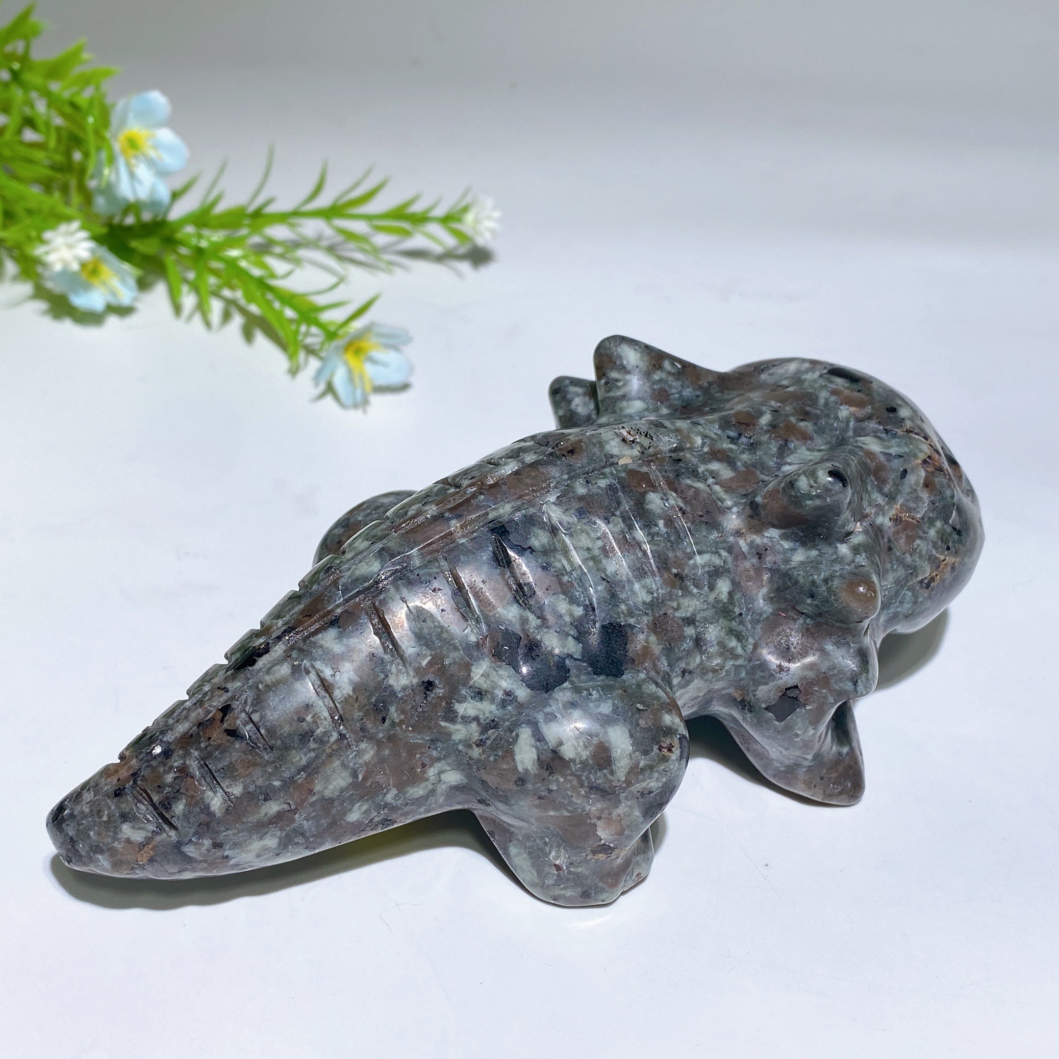 5.6 inch Yooperlite Salamander Crystal Figurine