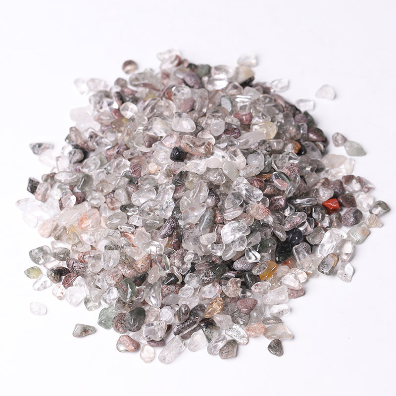 5-7mm Natural Garden Quartz Healing Tumbled Stones