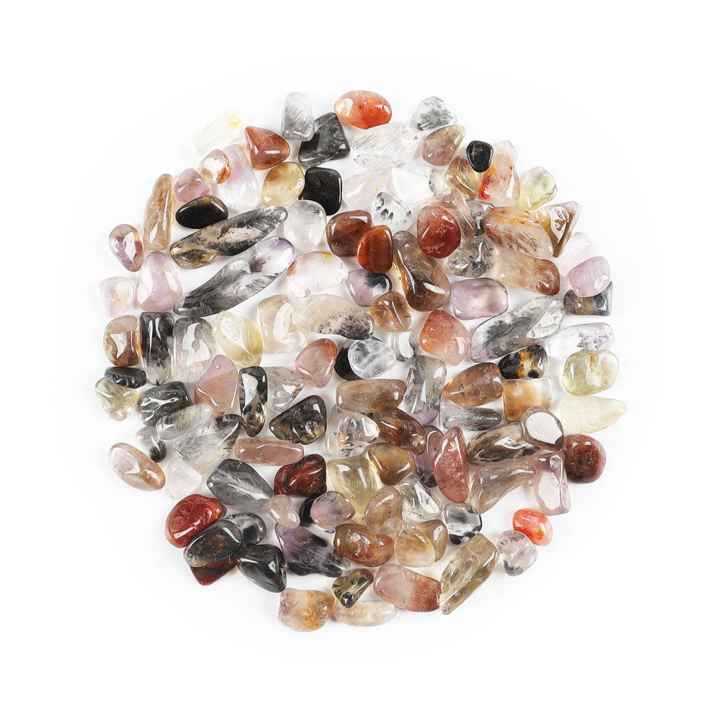 5-7mm Natural Mixed Crystal Chips for Healing and Decoration