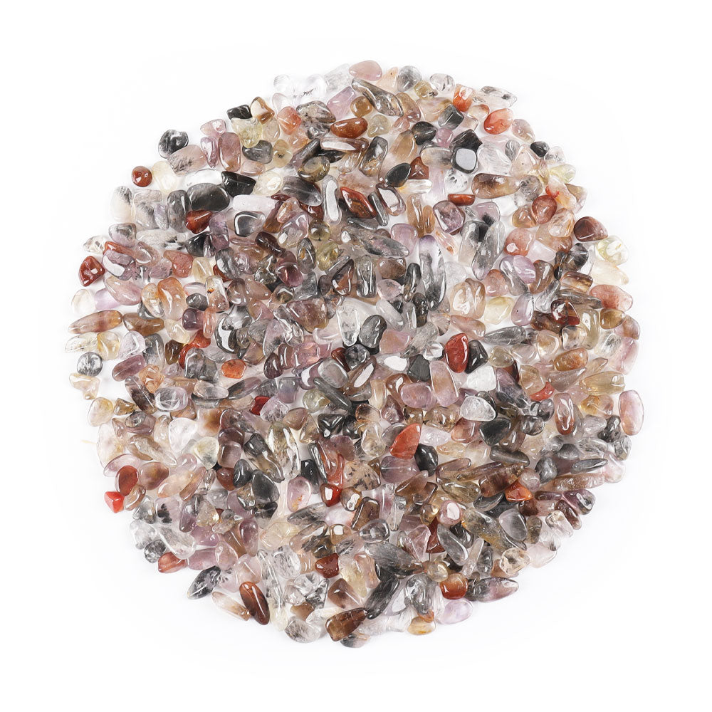 5-7mm Natural Mixed Crystal Chips for Healing and Decoration