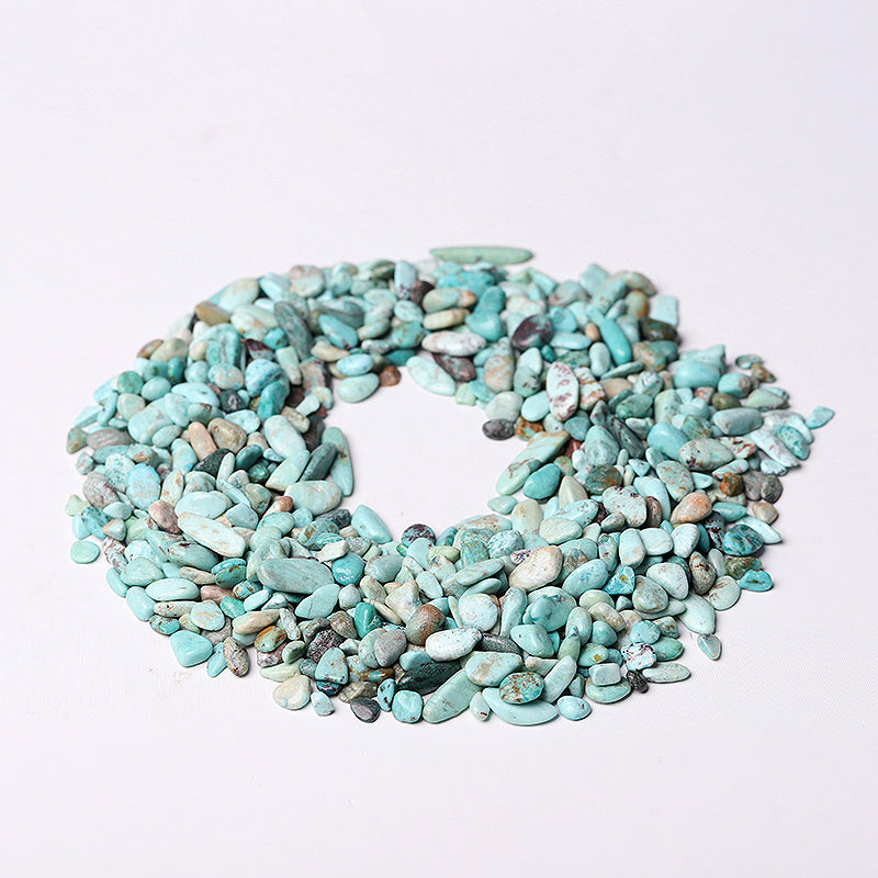 5-7mm Natural Turquoise Chips Raw Crystals for Healing