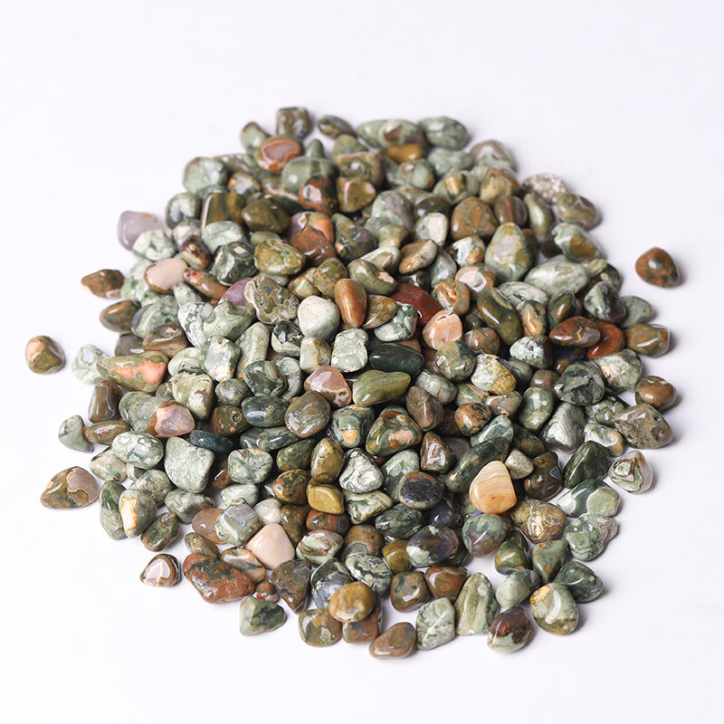 5-7mm Rainforest Jasper Healing Chips for Peace & Rituals