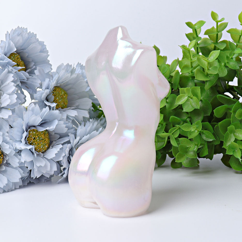 5-Inch Aura Angel Crystal Carving Healing Statue