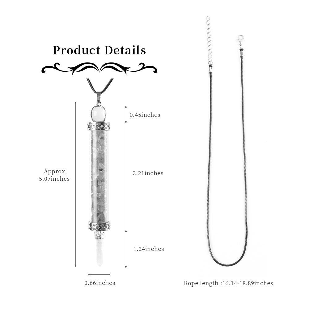 5 Inch Healing Stone Pendant for Spiritual Energy