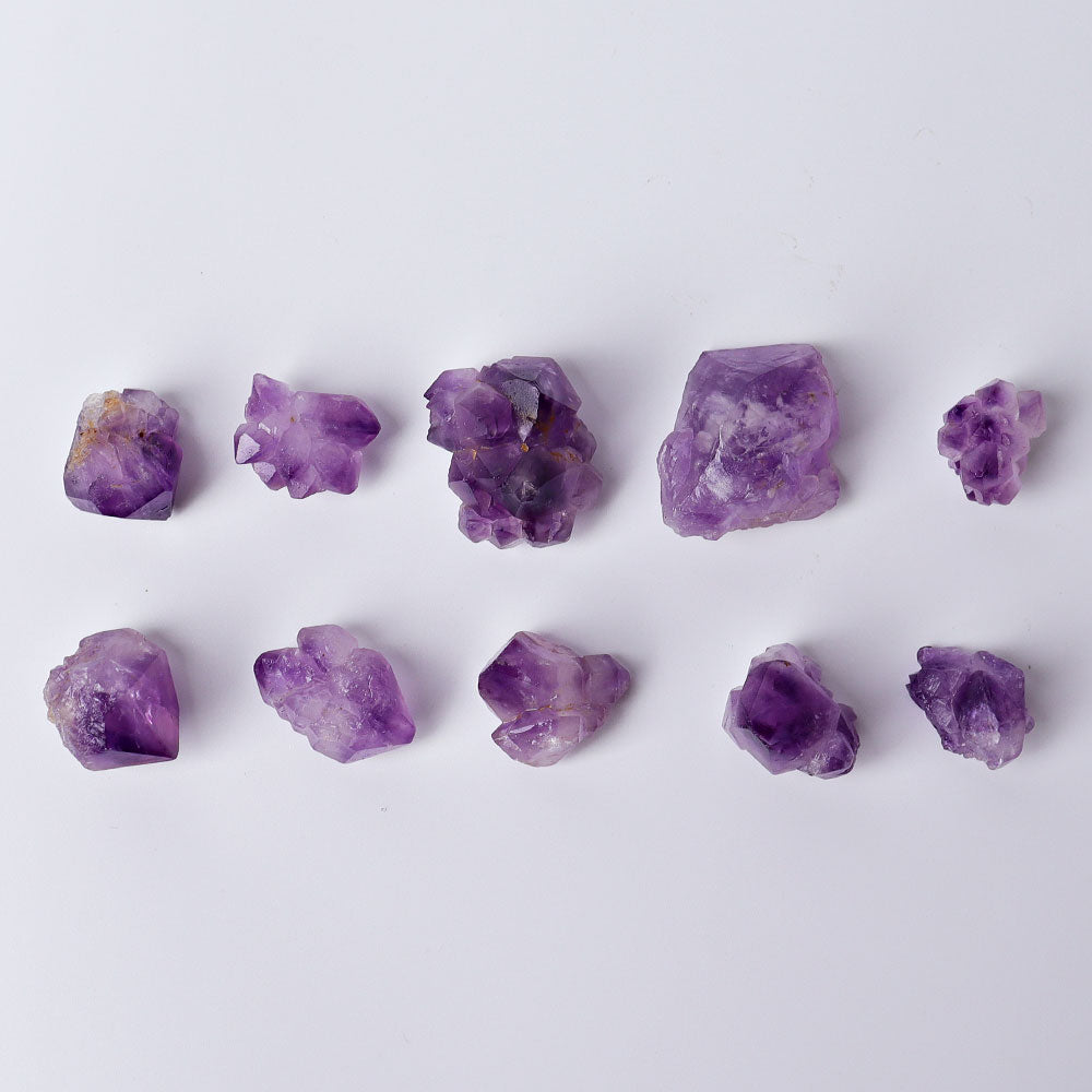 500g Raw Amethyst Chunk 2-2.5 cm Crystalline Stone
