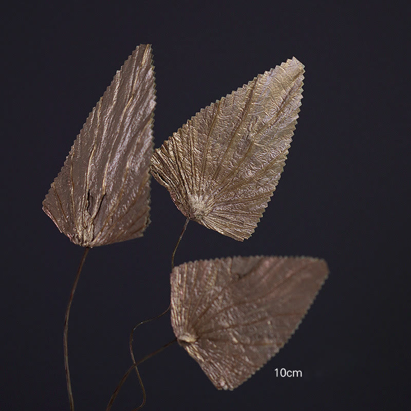 Dried Lotus Leaf Bouquet for Zen Home Decor Accent