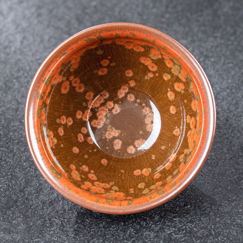 Chinese Ceramic Tea Cup 330ml Jian Zhan Kiln Change Cup