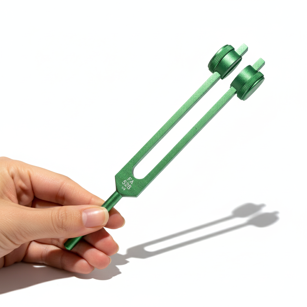 528 Hz Solfeggio Tuning Fork for Healing & Therapy