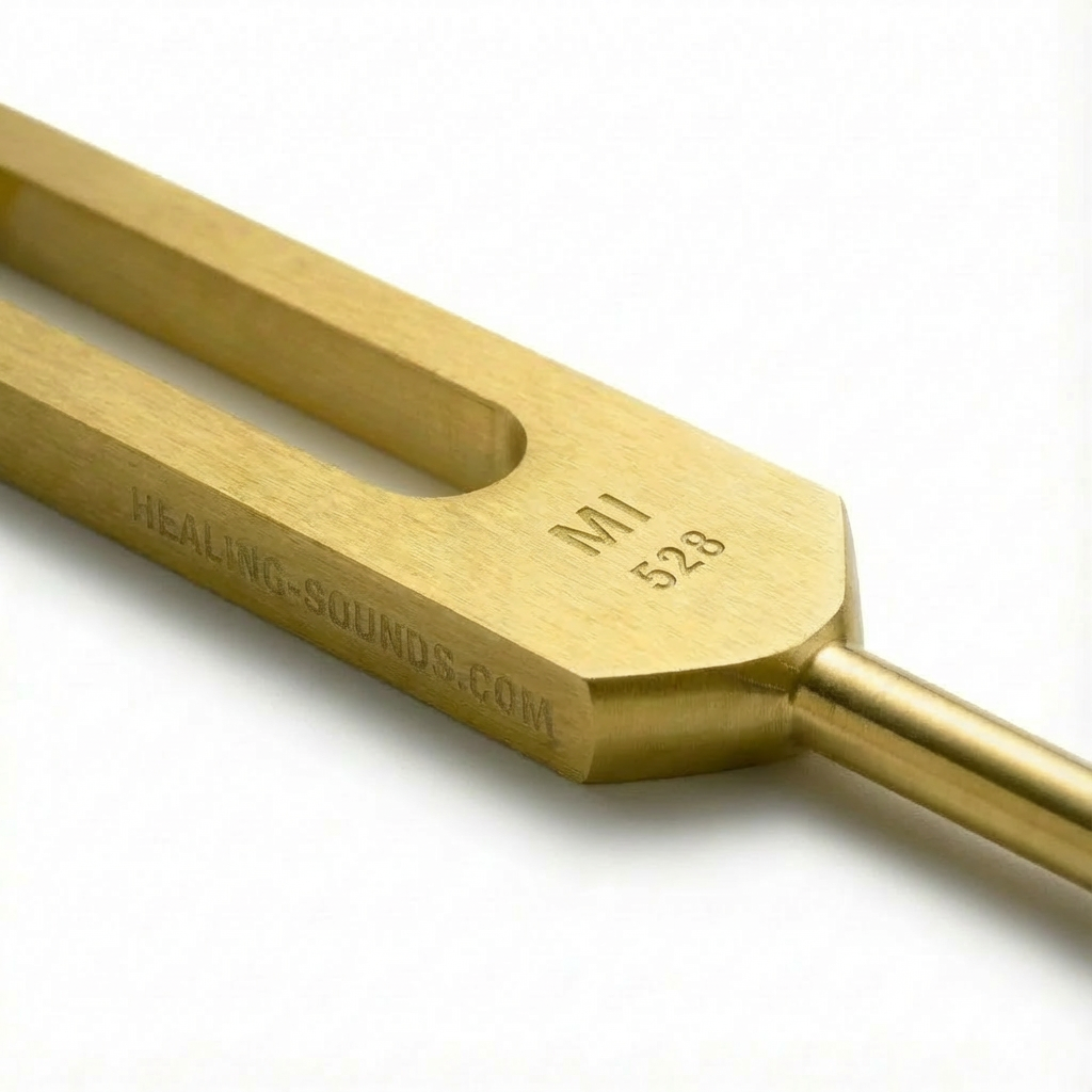 528 Hz Solfeggio Tuning Fork for Healing - DNA repair, Love Frequency
