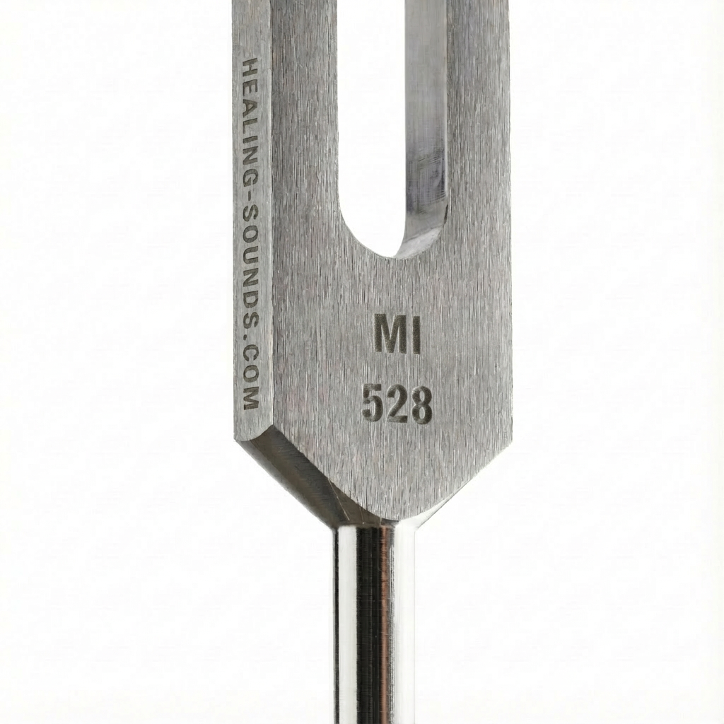528 Hz Solfeggio Tuning Fork for Healing - DNA repair, Love Frequency
