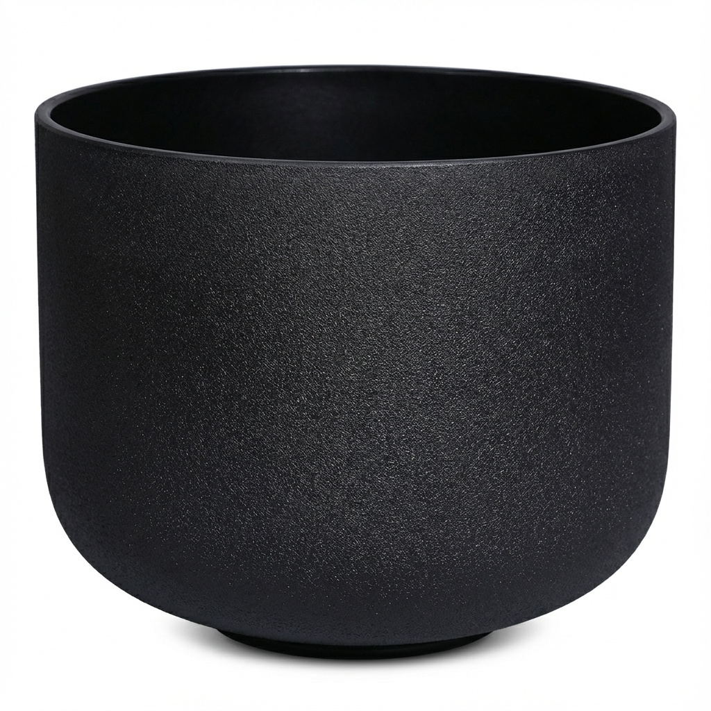 Black Crystal Singing Bowl - Love Frequency 528Hz